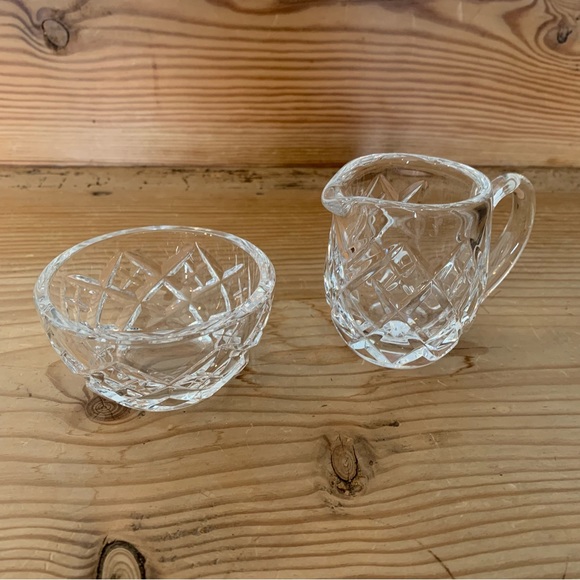 Waterford Crystal Dining Waterford Sugar And Creamer Set Poshmark